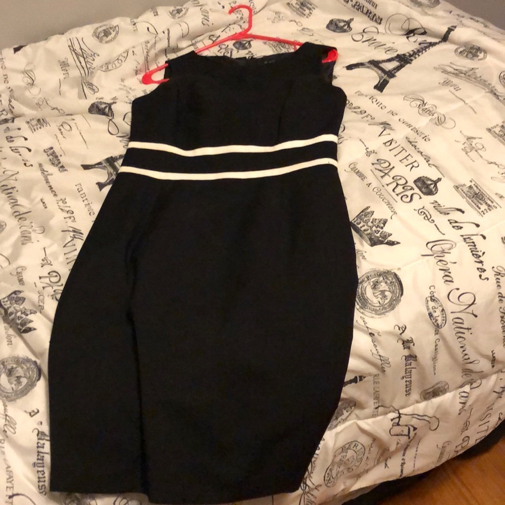 formal black dress